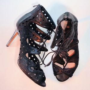 Lace up Vince Camuto pumps